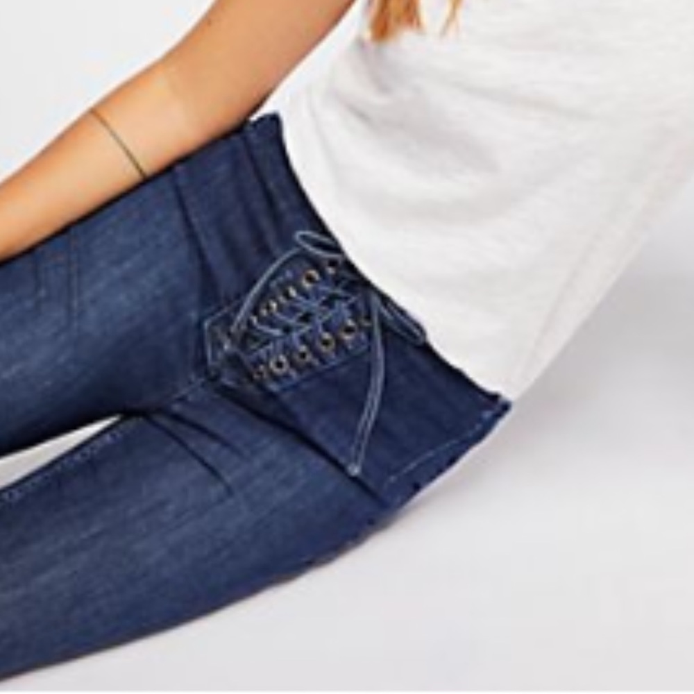 Free People High Waisted Jegging